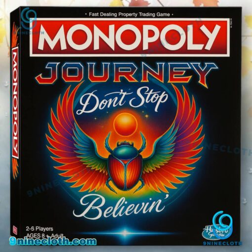 Journey Don't Stop Believin' Monopoly Ggs9NSM