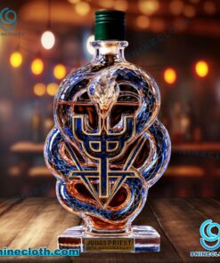 Judas Priest Snake 56th Anniversary Custom Whiskey Bottle I4fbrFw