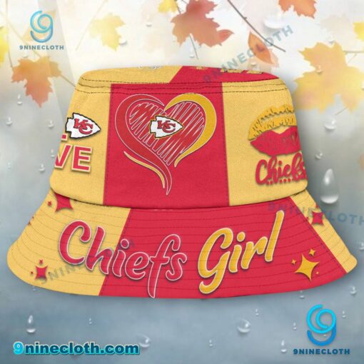 Kansas City Chiefs Girl Bucket Hat qYHTP7k