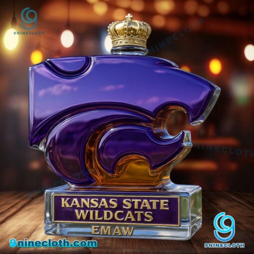 Kansas State Wildcats Custom Whiskey Bottle n3NXqIy