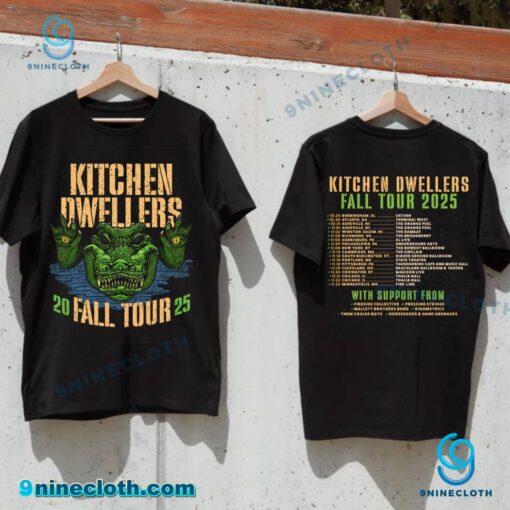 Kitchen Dwellers 2025 Fall Tour T-shirt Gcnoldh