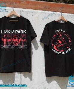 Linkin Park From Zero World Tour In Detroit August 14 2025 T-shirt nsp5yO4