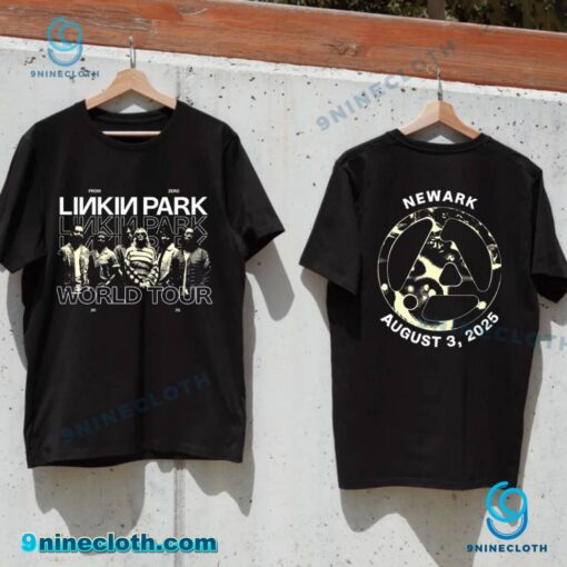 Linkin Park From Zero World Tour In Newark August 3 2025 T-shirt kvOsCwg
