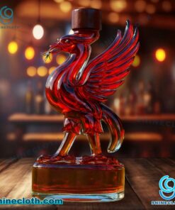 Liverpool F.C. Liver Bird Custom Whiskey Bottle 7mfeCrT