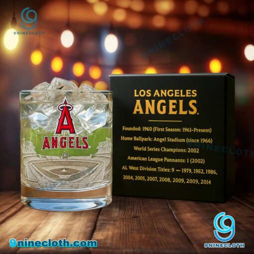 Los Angeles Angels Stadium Whiskey Glass JwWXkZC