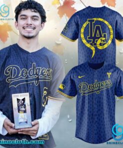 Los Angeles Dodgers Kobes Bobblehead Night Baseball Jersey RVovtie