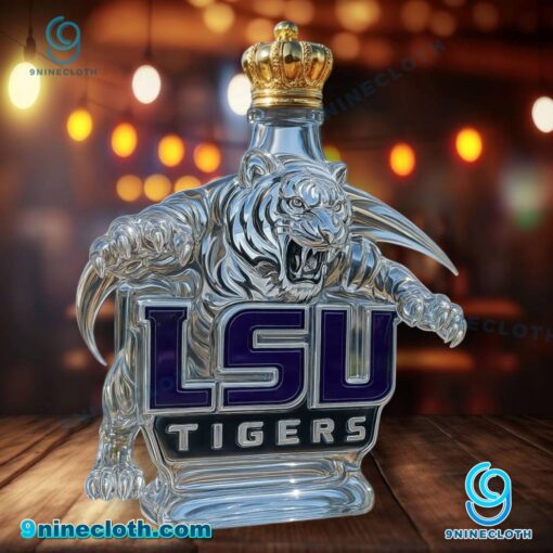 Lsu Tigers Logo Custom Whiskey Bottle OalXJQr