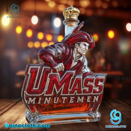 Massachusetts Minutemen Custom Whiskey Bottle fHEY3cX