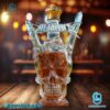 Metallica Devil Horns Custom Whiskey Bottle qBW2XHR