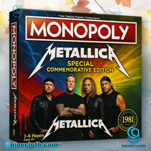 Metallica Special Commemorative Edition Monopoly 4Vlv2AG