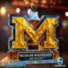 Michigan Wolverines football custom Whisky Bottle-b l92wVuK