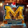 Michigan Wolverines football custom Whisky Bottle-c Ee6msCr