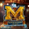 Michigan Wolverines football custom Whisky Bottle-y KVaLO3i