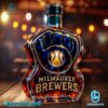 Milwaukee Brewers Custom Whiskey Bottle-y a4ZSltG