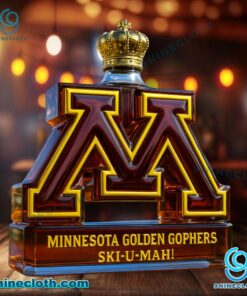 Minnesota Golden Gophers Custom Whiskey Bottle BxmWi4w