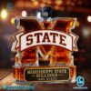 Mississippi State Bulldogs Hail State Custom Whiskey Bottle-a kuhN3oB
