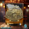 Modified Off Road Vehicle Personalized Whiskey Glass 4pcytdD