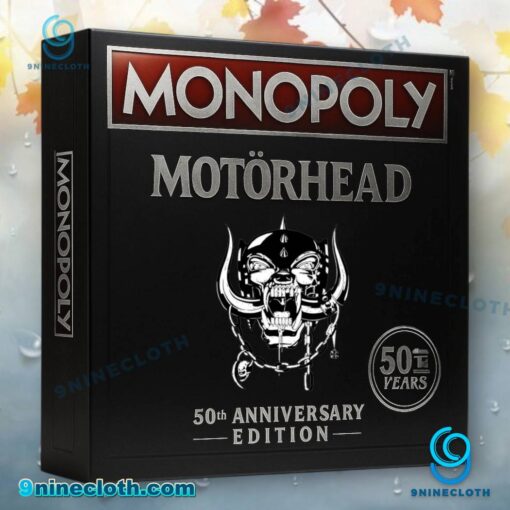 Motorhead 50th Anniversary Monopoly a8dvPrh