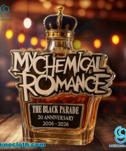 My Chemical Romance Thank Black Parade 20th Anniversary 2006-2026 Whiskey Bottle Wpz5sEP
