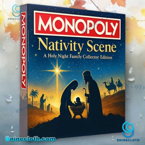 Nativity Scene A Holy Night Family Collector Edition Monopoly hWYPZQ9