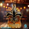 New Orleans Saints Marching Forward Custom Whiskey Bottle-x P9DVIEk