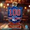 New York Rangers 100th Anniversary 1926-2026 Whiskey Bottle-a hvrF1qC