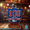 New York Rangers 100th Anniversary 1926-2026 Whiskey Bottle-c cfJXnrs
