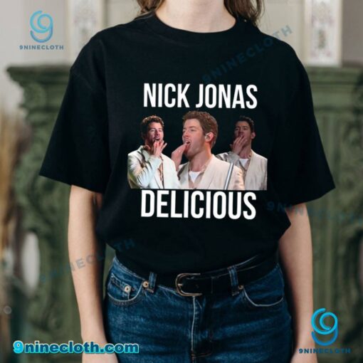 Nick Jonas Delicious T-shirt qtrL7Rp