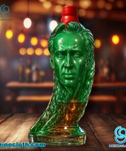 Nicolas Cage Pickle Funny Whiskey Bottle VkRXCsj