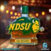 North Dakota State Bison Custom Whiskey Bottle-b B71qHGs