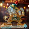 Notre Dame Fighting Irish Leprechaun Go Irish Custom Whiskey Bottle QaY25c9