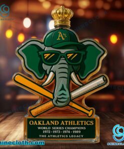 Oakland Athletics World Series Champiosn 1972 1973 1974 1989 Custom Whiskey Bottle zI63QeM