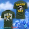 Oakland Ballers Bay Legends Series Green Day T-shirt-a RyN3nWT