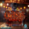 Oasis 34th Anniversary 1991-2025 Custom Whiskey Bottle-a cEbxqMB