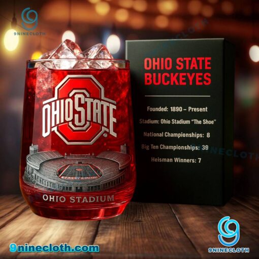 Ohio State Buckeyes Stadium Whiskey Glass xCZYePQ