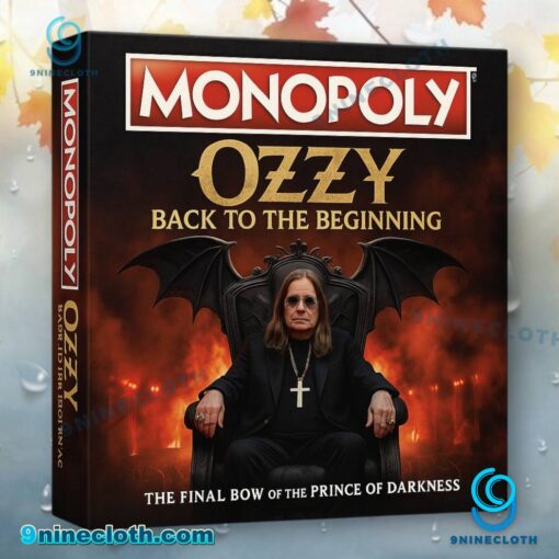 Ozzy Osbourne Back To The Beginning Monopoly Onsbpx7