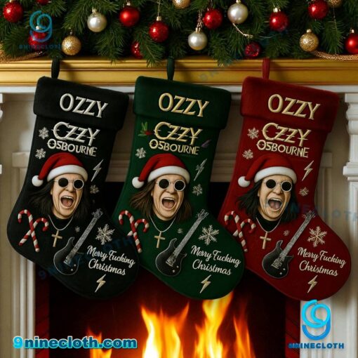 Ozzy Osbourne Christmas Stocking 7FB5rCf