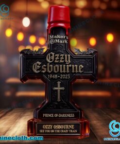 Ozzy Osbourne Cross Custom Whiskey Bottle AcUwp1W