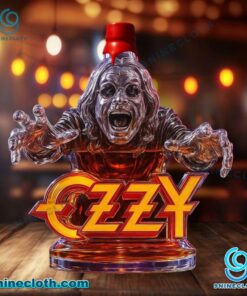 Ozzy Osbourne Iconic Look Custom Whiskey Bottle thgIwej