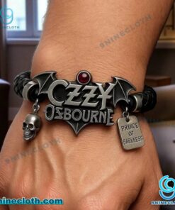 Ozzy Osbourne Prince Of Darkness 2025 Memorial Bracelet uyEmkS0