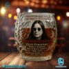 Ozzy Osbourne Prince Of Darkness Soul Of Black Sabbath 1948-2025 Whiskey Glass zl07AVd