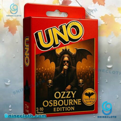 Ozzy Osbourne UNO Card Game ZLs7xND