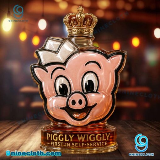 Piggly Wiggly First In Self-service Custom Whiskey Bottle NkqQRnj