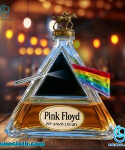 Pink Floyd 60th Anniversary Custom Whiskey Bottle GfNryMD