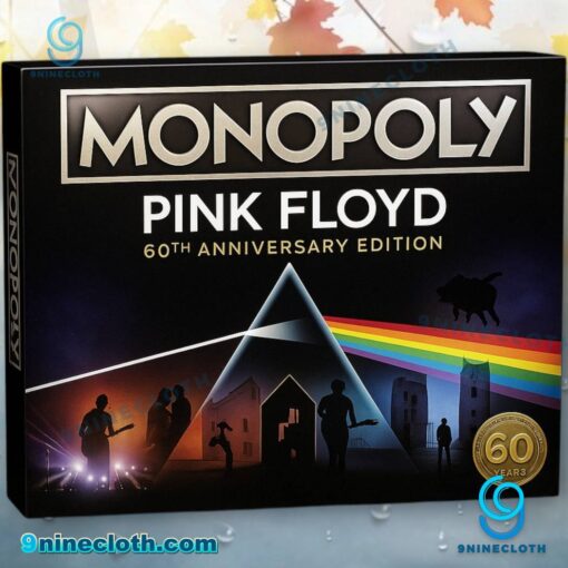 Pink Floyd 60th Anniversary Monopoly vJrkQDw
