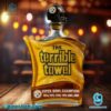 Pittsburgh Steelers The Terrible Towel Custom Whiskey Bottle Jbc9CYN