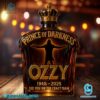 Prince Of Darkness Ozzy 1948-2025 See You On The Crazy Train Custom Whiskey Bottle-a EN3hMGq