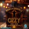 Prince Of Darkness Ozzy 1948-2025 See You On The Crazy Train Custom Whiskey Bottle-b RTJ76lB