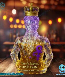 Prince Purple Rain 1984 Custom Whiskey Bottle LuxdAKq