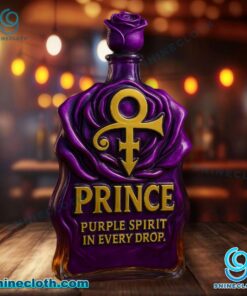Prince Purple Spirit In Every Drop Whiskey Bottle dxV3MkT